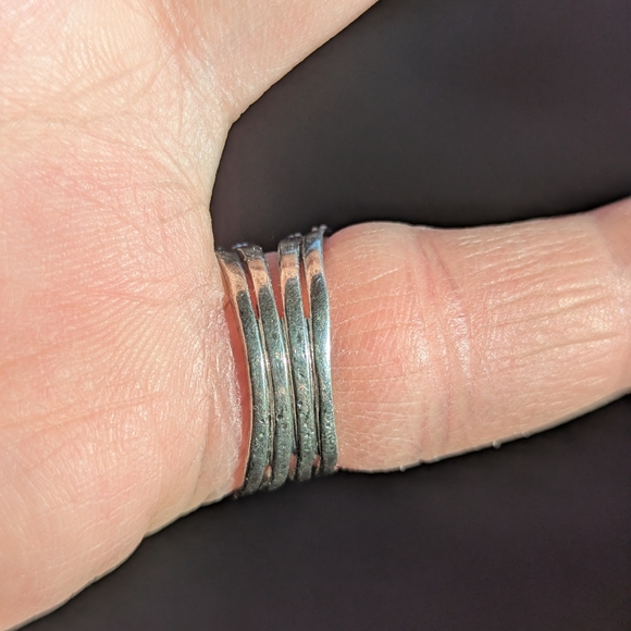 💍 Meander-Ring With CZ - Picture 6 of 7